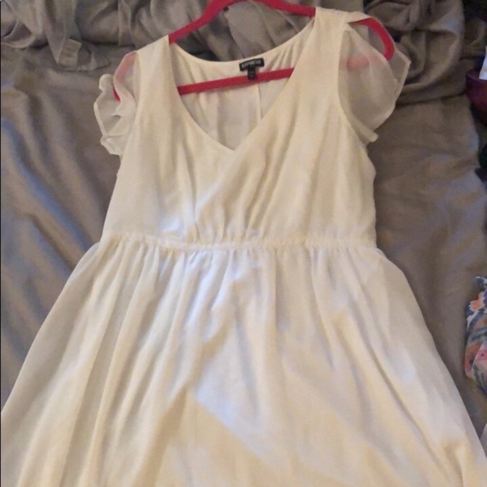 Express white dress